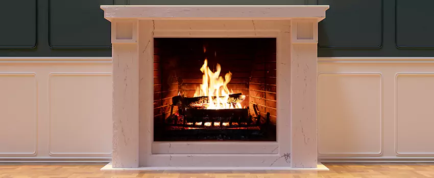 Decorative Electric Fireplace Installation in Greenacres, Florida