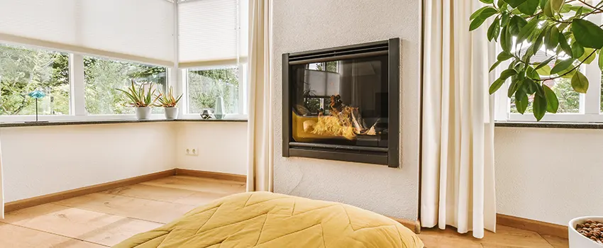 Residential Fireplace Ceramic Glass Installation in Greenacres, FL