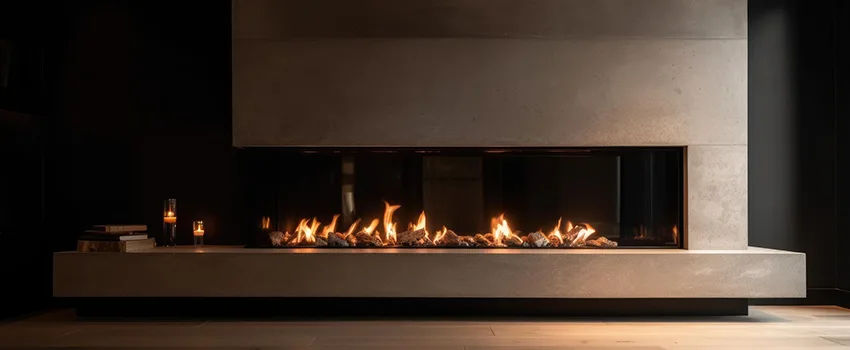 Gas Fireplace Ember Bed Design Services in Greenacres, Florida