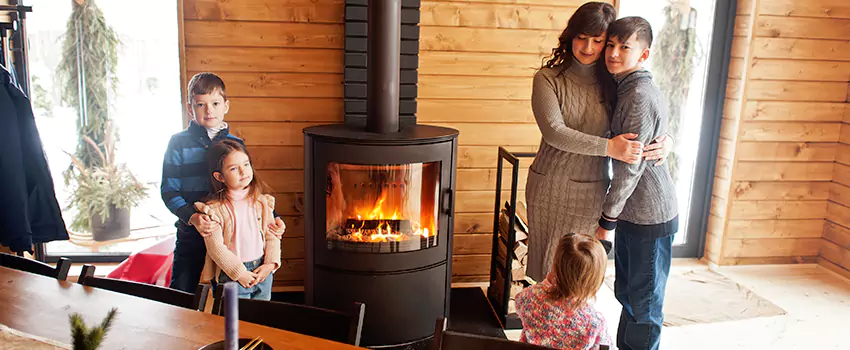 Morso Cast Iron Fireplace Insert Installation in Greenacres, Florida
