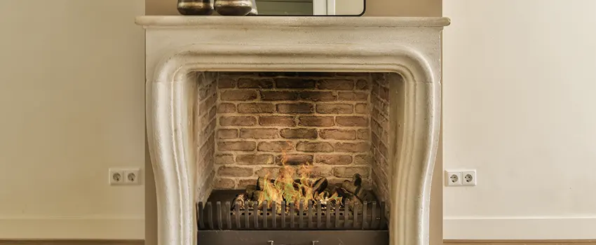 Vintage-style Fireplace Redesign in Greenacres, Florida
