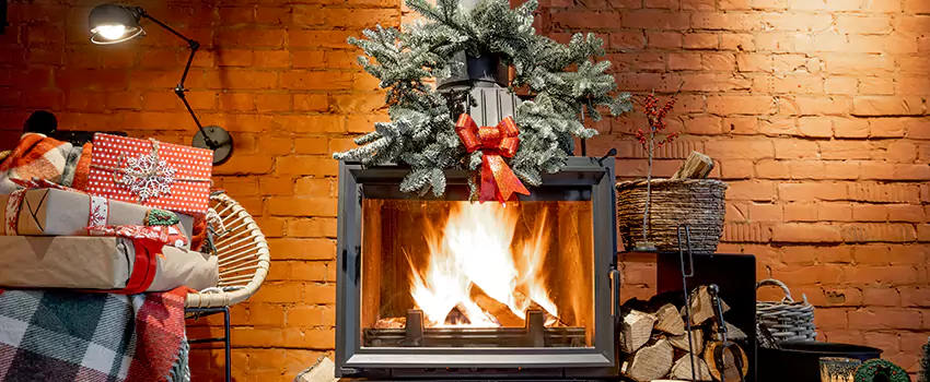 Travis Industries Linear Gas Fireplace Installation in Greenacres, Florida