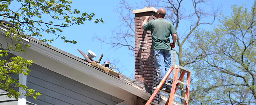 Vinyl and PVC Chimney Flashing Installation in Greenacres, FL