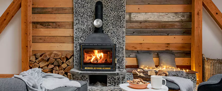 Thelin Hearth Products Direct Vent Gas Stove Fireplace Inspection in Greenacres, Florida